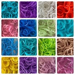 Rainbow Loom Assorted Colored Bands